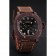Panerai Luminor Submersible Black Dial Brown Case Brown Leather Strap