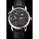 A. Lange & Sohne Grand Lange 1 Moon Phase Black Dial Stainless Steel Case Black Leather Strap