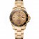 Swiss Rolex Submariner Gold Dial With Diamond Markings Black Bezel Yellow Gold Case And Bracelet