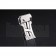 Hublot Classic Fusion Diamond Skull Dial Stainless Steel Case Black Leather Strap  622814