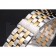 Swiss Patek Philippe Calatrava Openworked Stainless Steel Case Gold Bezel Two Tone Bracelet