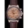 Rolex Cosmograph Daytona Brown Dial Rose Gold Case Brown Leather Bracelet  1454243