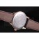 Patek Philipe Calatrava Roze Gold Polished Bezel Brown Leather Bracelet 801430