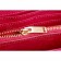 Saint Laurent Monogram Wallet On Chain Fuchsia