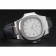 Patek Philippe Nautilus White Dial Brushed Stainless Steel Case Black Leather Strap