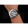 Breitling Chronomat Frecce Tricolori Black Dial Stainless Steel Case Black Leather Strap