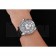 Cartier Calibre De Cartier Small Seconds Black And White Dial Stainless Steel Case Black Leather Strap