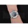 Patek Philippe Nautilus Blue Dial Brushed Stainless Steel Case Blue Leather Strap