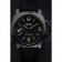 Panerai Luminor Marina Black Dial Black Stainless Steel Case Black Leather Bracelet