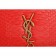 Saint Laurent Kate Monogram Tassel Python Leather Gold Hardware Red Medium Bag 18926848