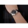 Swiss Vacheron Constantin Traditionnelle Black Dial Stainless Steel Case Black Leather Bracelet