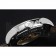 Patek Philippe Complications Chronograph White Dial Silver Case Black Leather Bracelet  1454237