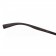Prada Square Linea Rossa Logo Brown Frame Sunglasses 308219