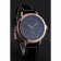 Hamilton Navy Pioneer Small Second Black Dial Rose Gold Case Black Leather Strap