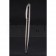 Christian Dior Horizontally Grooved Upper Body Dark Grey Ballpoint Pen  622749