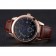 Vacheron Constantin Traditionnelle Black Ship Dial Rose Gold Case Brown Leather Strap