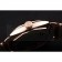 Panerai Radiomir Rose Gold Case Black Dial Brown Leather Strap 98137