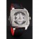 Tag Heuer Monaco Black Perforated Leather Strap White Dial 80306