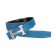 Hermes Blue With Silver "H" Buckle Closure Belt