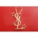Saint Laurent Metallic Stars Logo Chain Shoulder Red Bag  18927400