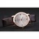 Vacheron Constantin Silver Dial Rose Gold Case Rich Maroon Bracelet