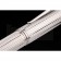 Bvlgari Horizontal Grooved Cutwork Ballpoint Pen With Bvlgari Engraved Cap