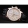 Breitling Transocean White Dial Black Leather Strap Rose Gold Bezel 98206