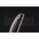 Christian Dior Horizontally Grooved Upper Body Dark Grey Ballpoint Pen  622749