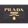 Prada Continental Leather Key Holder Black