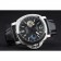 Panerai Luminor Gmt Black Dial Black Leather Bracelet