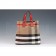 Burberry Medium Canvas Check Tote Bag Red 607802