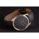 Hermes Classic Croco Leather Strap Black Dial 801405
