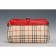 Burberry House Check And Red Leather Shoulder Bag 18926903