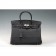 Hermes Birkin 35 Black Ostrich Leather 607482