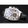 Franck Muller Casablanca Black Croco Leather Strap Tourbillon 80282