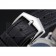 Patek Philippe Perpetual Calendar Retrograde Date Black Dial Engraved Silver Case Black Leather Bracelet 1454146