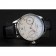 Swiss IWC Portuguese White Dial Rose Gold Numerals Silver Case Black Leather Bracelet 1453910