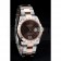 Rolex DateJust Brushed Stainless Steel Case Brown Dial Diamond Plated 41994