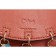 Chloe Hudson Fringe-Trim Red Leather Bag 18927062