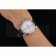 Omega Seamaster Vintage Chronograph White Dial Blue Hour Marks Stainless Steel Case Blue Leather Strap