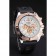 Breitling Chronomat White Dial Rose Gold Bezel And Subdials Stainless Steel Case Black Rubber Strap