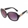Hermes Oversized Round Frame Black Sunglasses 308097