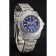 Swiss Rolex Submariner Skull Limited Edition Blue Dial White Case And Bracelet 1454094
