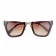 Miu Miu Cut Off Cat-Eye Brown Sunglasses 308036
