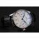 Swiss IWC Portuguese White Dial Blue Numerals Silver Case Black Leather Bracelet 1453913