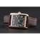 Cartier Tank MC Black Dial Gold Case Brown Leather Strap  622582