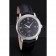 Omega De Ville Prestige Co-Axial Black Dial Silver Case Black Leather Strap Roman Numeral
