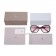Christian Dior Brillance Red Frame Sunglasses 308066