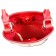 Burberry Small Bucket Bag In House Check And Red Leather 18926911
