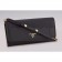 Prada Continental Wallet with Strap Black